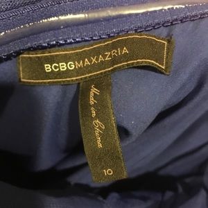 BCBG off the shoulder dress and matching scarf